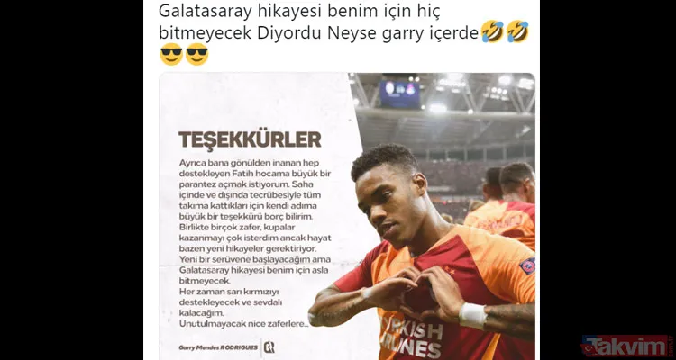 Galatasaray taraftarı Fenerbahçe'nin Garry Rodrigues transferi sonrası çıldırdı