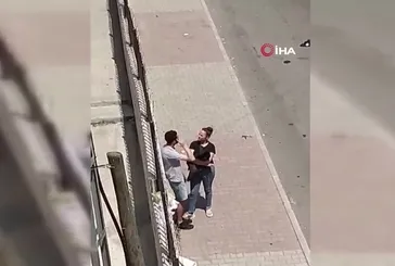 Esenyurt’ta garip olay! Tartıştığı erkek arkadaşının boğazını kemerle sıkıp kolunu böyle ısırdı: İşte o anlar