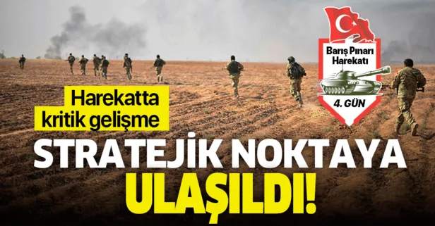 Son dakika: Barış Pınarı Harekatı’nda yeni gelişme! Suriye Milli Ordusu stratejik noktada