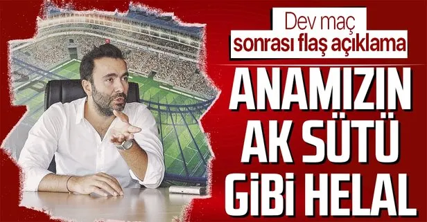 Beşiktaş Asbaşkanı Emre Kocadağ’dan flaş açıklamalar: Anamızın ak sütü gibi helal