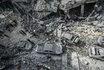 GAZZE YOK OLUYOR! Katil İsrail Gazze'yi haritadan silmek için bomba yağdırıyor! İşte sivillere atılan bombalar sonrası kentin son hali