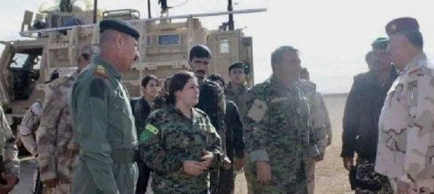 Skandal! ABD'li, İngiliz ve Fransız askerler, YPG'lilerle toplandı