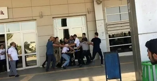 Doktor 1 günlük rapor verince ortalığı karıştırdı! Güvenlik görevlisine saldırdı