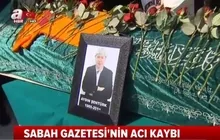 Gazeteci Aydın Şentürk'e veda