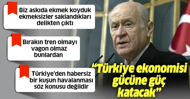 SON DAKİKA: MHP lideri Devlet Bahçeli'den MHP Grup Toplantısı'nda önemli açıklamalar