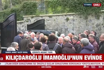 Kılıçdaroğlu İmamoğlu'nun evinde!