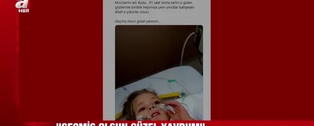 Son dakika: Başkan Erdoğandan Ayda Gezgin paylaşımı: Geçmiş olsun güzel yavrum...