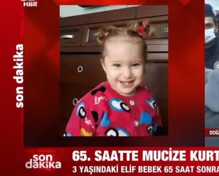 SON DAKİKA: İzmir depreminin 65. saatinde mucize kurtuluş: 3 yaşındaki Elif Perinçek kurtarıldı