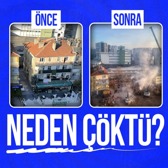 Konyadaki Taşoluk Apartmanının çökmeden önceki görüntüleri ortaya çıktı | Neden çöktü?