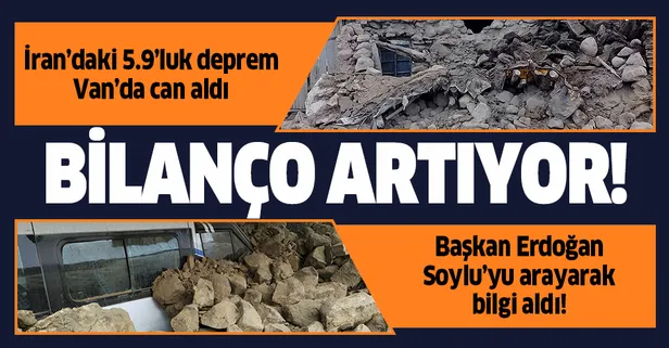 Son dakika: İçişleri Bakanı Süleyman Soylu'dan İran depremi açıklaması