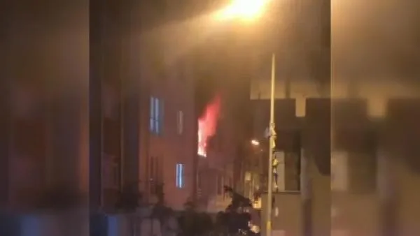 Esenyurt'ta korku dolu anlar! Önce evi sonra kendini ateşe verdi-2