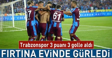 Trabzonspor 3 puanı 3 golle aldı! I Trabzonspor 3-1 Sivasspor (MAÇ SONUCU)