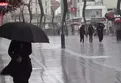 Bolu saniyeler içinde karanlığa gömüldü: Sağanak nefes kesti!