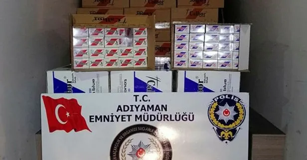 Adıyaman’da makaron operasyonu!