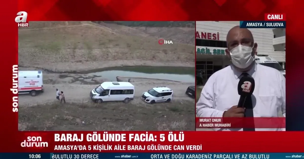 Amasya Da Yurek Yakan Olay Suluova Derinoz Baraj Golu 5 Kisilik Aileyi Yuttu Takvim