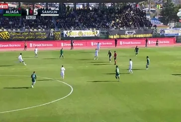 Gol: Polat Yaldır | Aliağa FK 1-6 Samsunspor