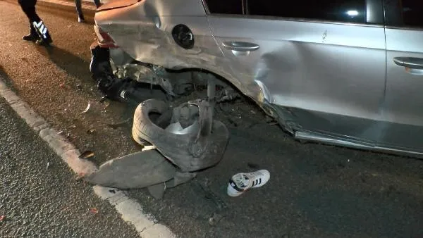 Kağıthane'de feci kaza! Kaza yaptığı aracına bakmak istedi hayatından oldu: Kaçan sürücü her yerde aranıyor-3