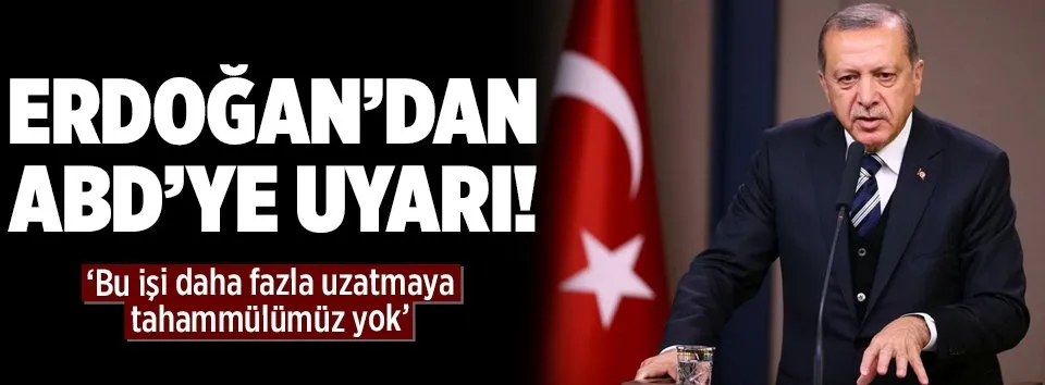 Bu iş çok uzadı