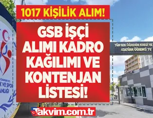 GSB sürekli işçi alımı başvuru şartları neler?