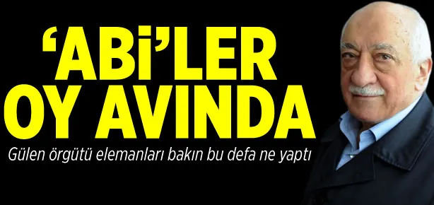 Ağabeylerden oy avcılığı