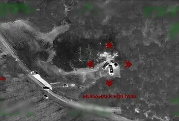 3 şüpheli İHA takibiyle yakalandı