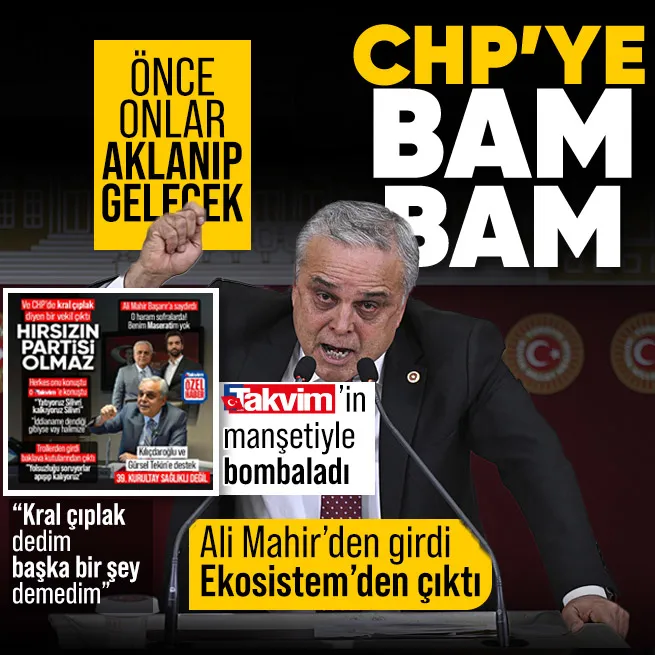 Hasan Ufuk Çakırdan CHPye yeni bomba: Ali Mahir Başarırdan girdi Ekosistemden çıktı | Kral çıplak dedim başka bir şey demedim