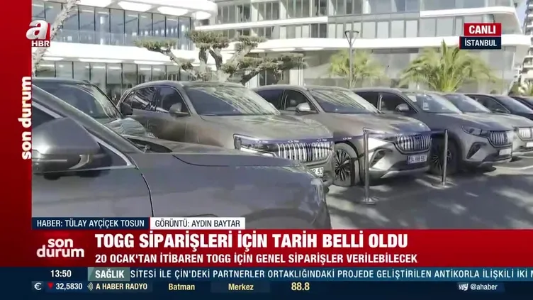 TOGG'da genel sipariş dönemi! Tarih verildi!