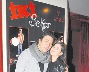 Kızından destek