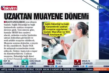 Uzaktan muayene dönemi!