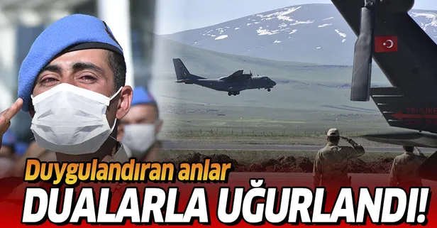 Son dakika: Kars'ta şehit olan Bölük Komutanı Yüzbaşı Ferhat Çiftçi, memleketi Isparta'ya uğurlandı