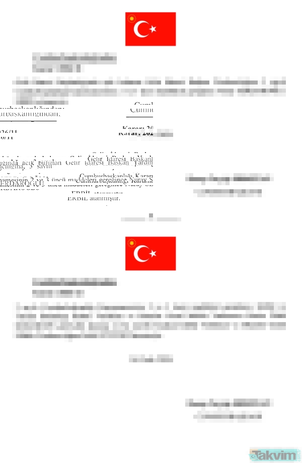 Atama ve görevden alma kararları Resmi Gazete'de: Tan Sağtürk'ün yeni görevi belli oldu - 11