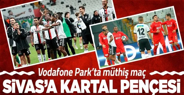 Sivas’a Kartal pençesi! Beşiktaş 2-1 Sivasspor MAÇ SONUCU ÖZET