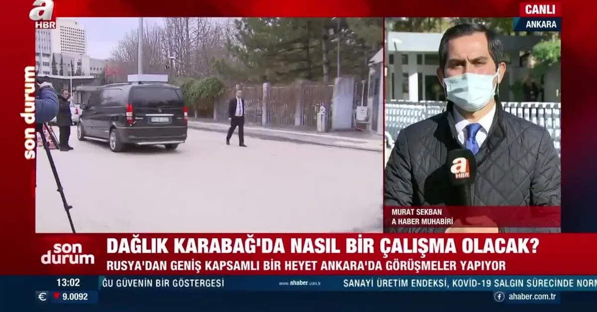 Rus heyet Dağlık Karabağ için Ankara'da