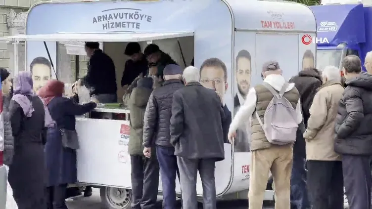Ekrem İmamoğlu, Halk Ekmek'i seçim propagandası olarak kullandı