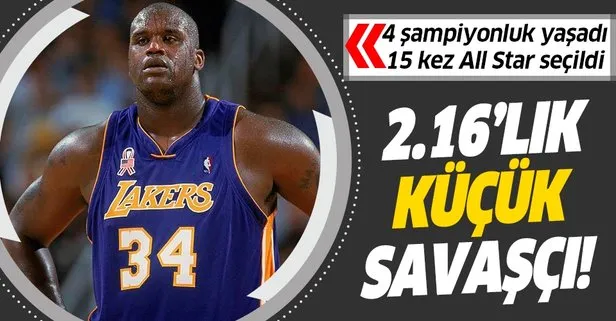 2.16’lık küçük savaşçı: Shaquille Rashaun O’Neal