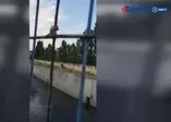 Bahçelievler’de gasp dehşeti böyle görüntülendi: 7 metreden attılar