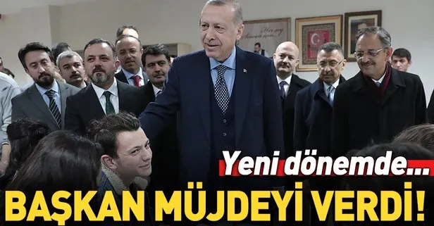 Başkan Erdoğan'dan Ankara'ya metrobüs müjdesi
