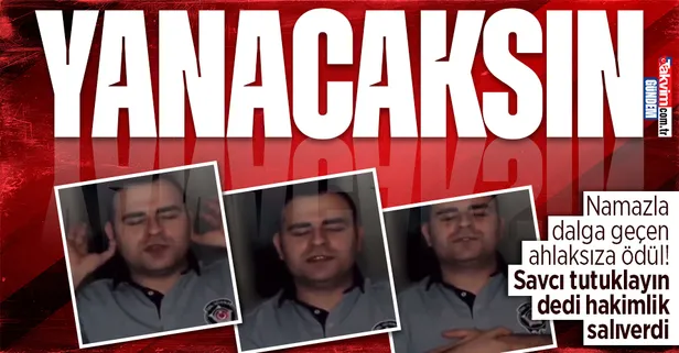 Sosyal medyadaki "namaz kılma" videosu nedeniyle gözaltına alınan güvenlik görevlisi serbest bırakıldı