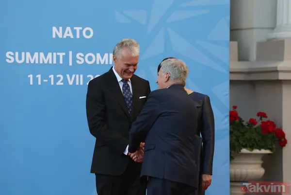 Başkan Erdoğan ve eşi Emine Erdoğan NATO Zirvesi kapsamında düzenlenen resmi akşam yemeğine katıldı - 20