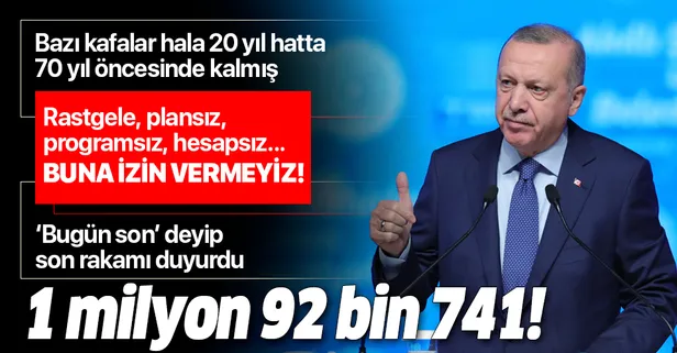 Son dakika: Başkan Erdoğan'dan Akıllı Şehirler Kongresi'nde önemli açıklamalar