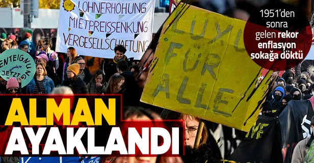 1951 sonrası gelen enflasyon rakamları Almanya’yı sokağa döktü!
