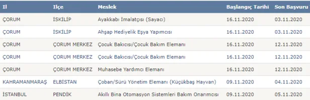 İŞKUR'da 2700 TL maaşla onlarca şehre sınavsız personel alımı başvurusu için detaylar-3