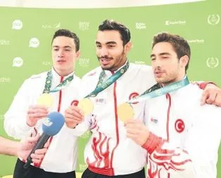 İslami Dayanışma oyunları’nda 3 altın 2 bronz