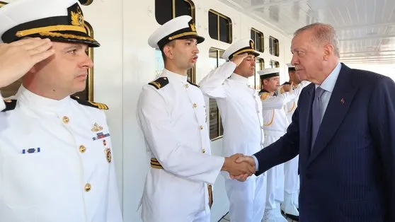 Başkan Erdoğan Savarona’yı ziyaret etti