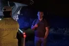Yangın merakı ehliyetsiz ve alkollü sürücüyü ele verdi: 65 bin lira ceza kesildi