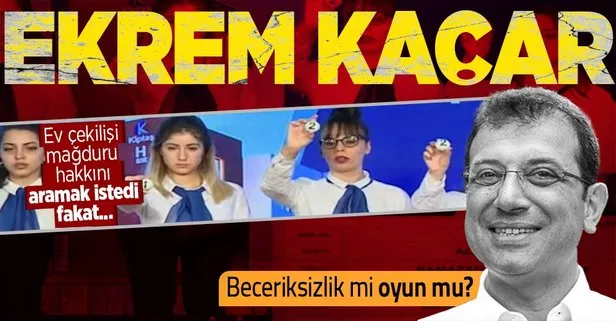 CHP’li İBB’nin çekilişi beceriksizlik mi oyun mu?