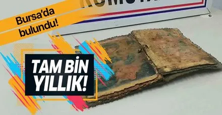 Bursa Da Bin Yillik Incil Bulundu Takvim