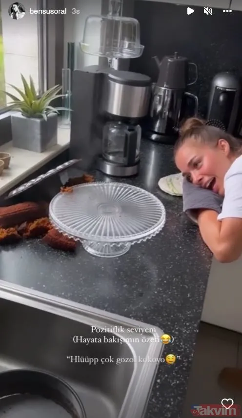 Bensu Soral mutfakta şov yapmaya kalkınca olanlar oldu! Hem güldü hem güldürdü! Sosyal medyanın diline fena düştü - 8