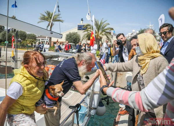 Antalya Limanı'ndan 7 yıl önce ayrılan Zehra-Hasan Şirin çifti dünya turunu tamamladı! Motorlar arızalandı korsanlar taciz etti - 8