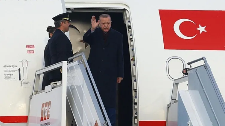 Başkan Erdoğan, Suudi Arabistan'a gitti